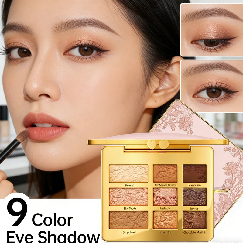 Multicolor Eyeshadow Palette - Glitter, Matte & Shimmer Shades for Creative Makeup