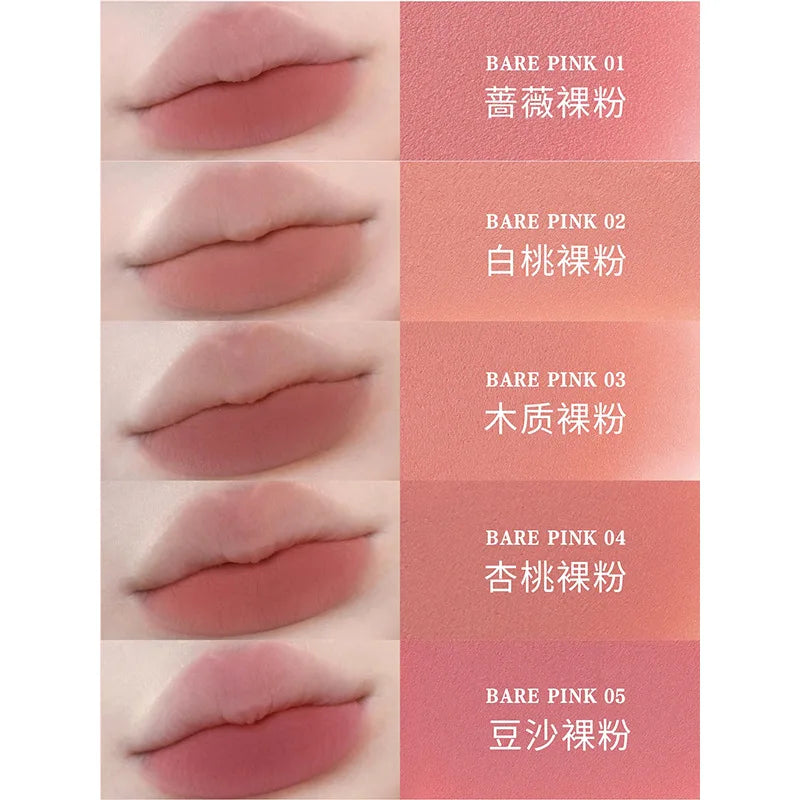 Matte Lipstick Set - Long-Lasting Velvet Lip Makeup in Multiple Colors