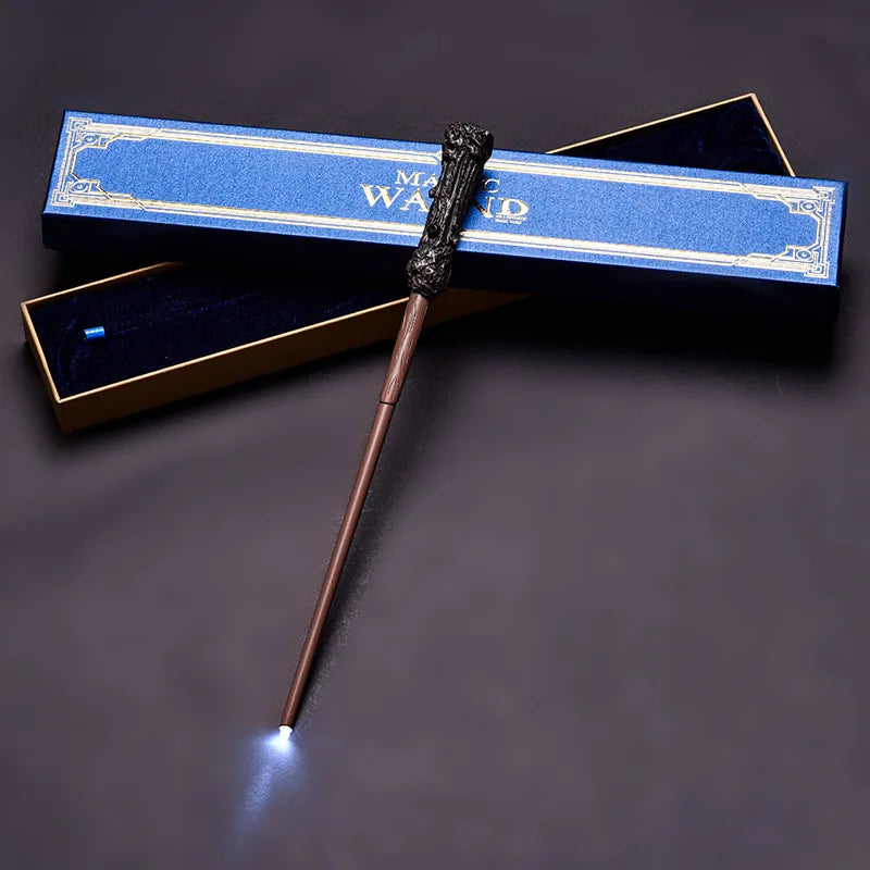 Harry Potter Glowing Wand LED Light Toy for Role Play Halloween Party Gift