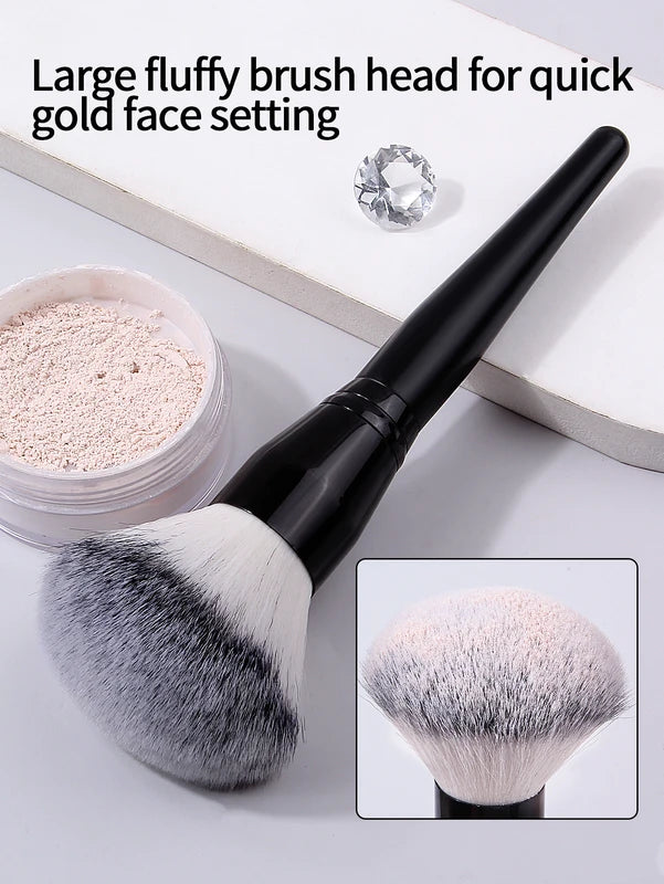 Professional Makeup Brush Set - Soft Large Fluffy Powder & Blush Brushes