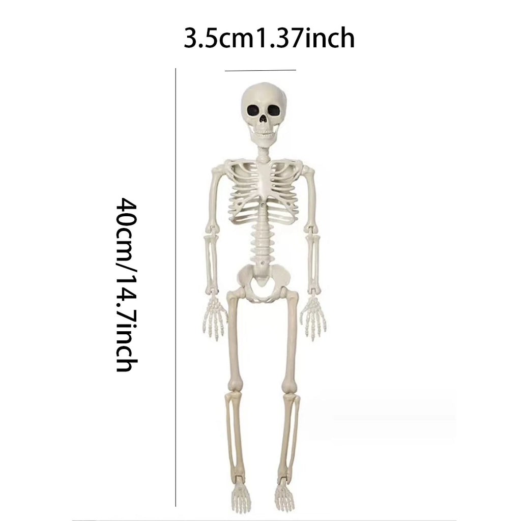 Halloween Skeleton Decoration Sculpture for Indoor Outdoor Spooky Home Garden Decor