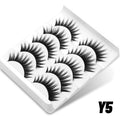 Half Lashes False Eyelashes 5/7/10 Pairs Natural Fluffy DIY Makeup Extension