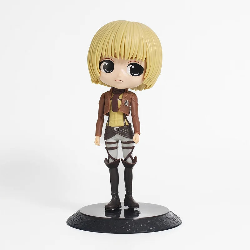 Anime Attack on Titan Action Figures - Eren Levi Mikasa 14cm PVC Toy Set