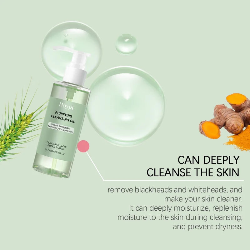 Deep Cleansing Makeup Removal Oil for All Skin Types - Reduce Blackheads & Hydrate
