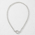Minimalist Stainless Steel Necklace with Unique Collarbone Design – Versatile Jewelry Accessory