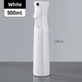 High Pressure Refillable Hair Spray Bottle with Continuous Mist for Salon & Hair Styling