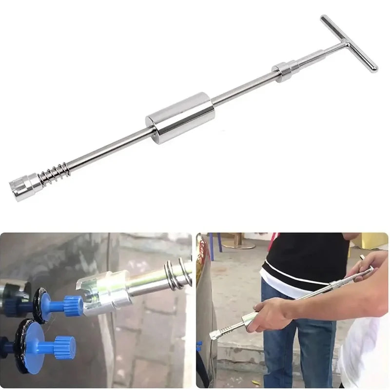 Car Dent Repair Kit with Slide Hammer and Suction Cup for Auto Body Paintless Removal