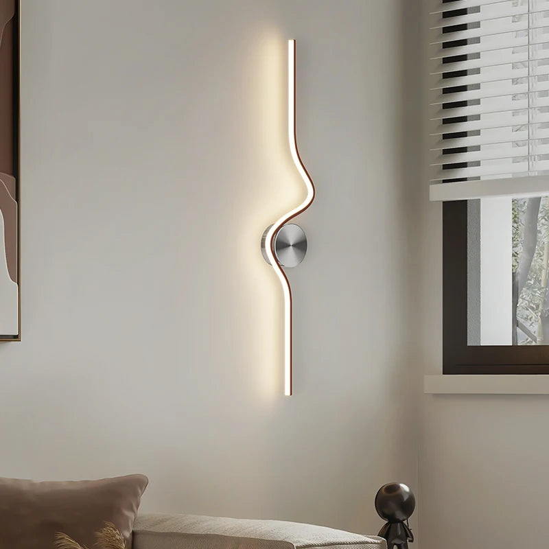 Modern Living Room Wall Lamp with Dimmable LED Light - 2023 Home Decor Fixture