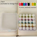 Painting Sponge Daubers Set for Ink Blending Art - Gourd Handle, Vibrant Colors, Ergonomic Grip