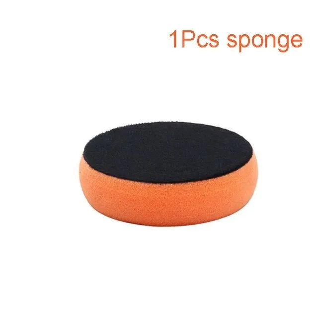 Car Wax Applicator Pads Set with Foam Sponges and Handles for Polishing & Cleaning
