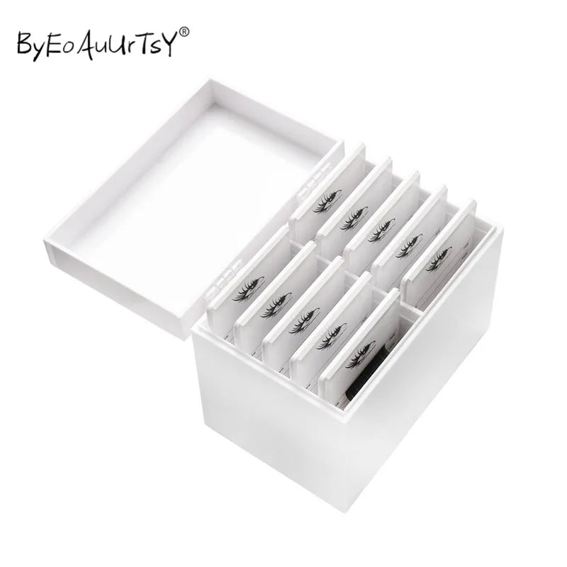 5/10 Layers Lash Storage Box Organizer for Eyelash Extension Tools - Acrylic Display Stand