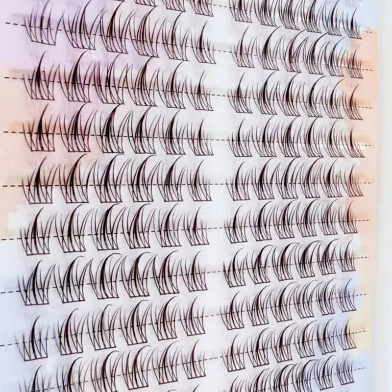 Cluster False Eyelashes 384 Pcs Natural Volume Fake Lashes for Party & Dating