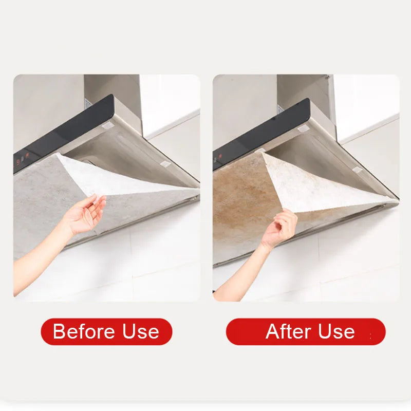 Range Hood Filter Paper 46cm x 5/10M Non-Woven Oil-Proof Disposable Filter