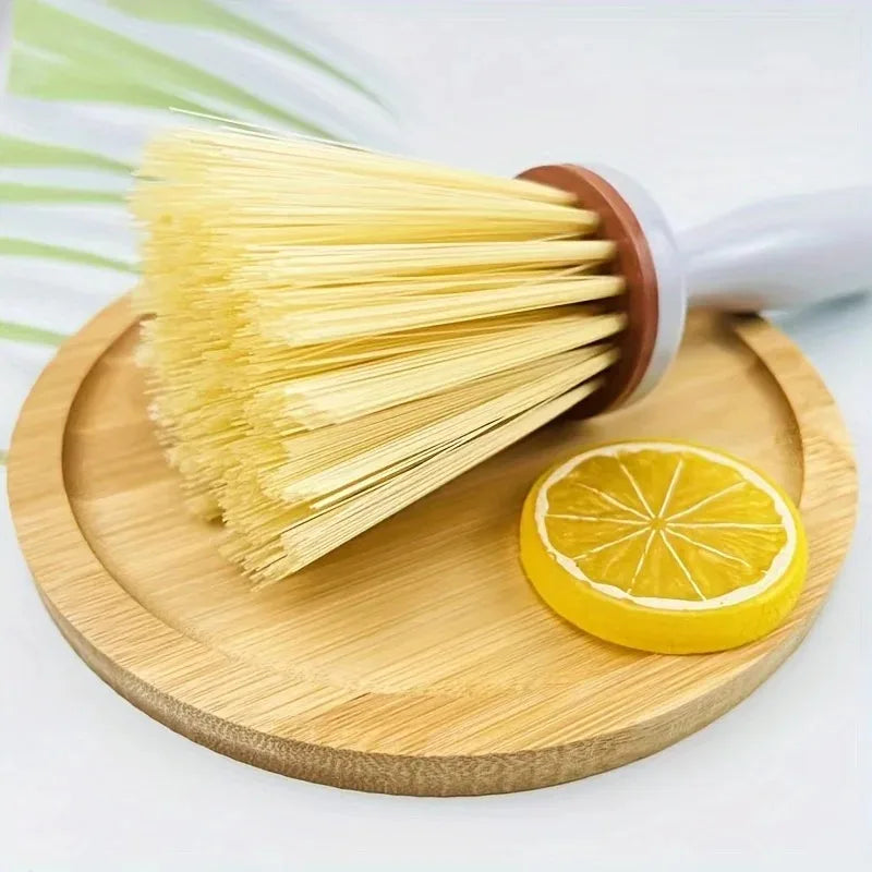 Kitchen Pot Brush Cleaning Tool Durable Dishwashing Scrubber