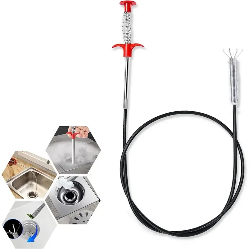 Kitchen Sink Unclogging Pipe Plunger with Grab Handle - Factory Supply, Multiple Colors
