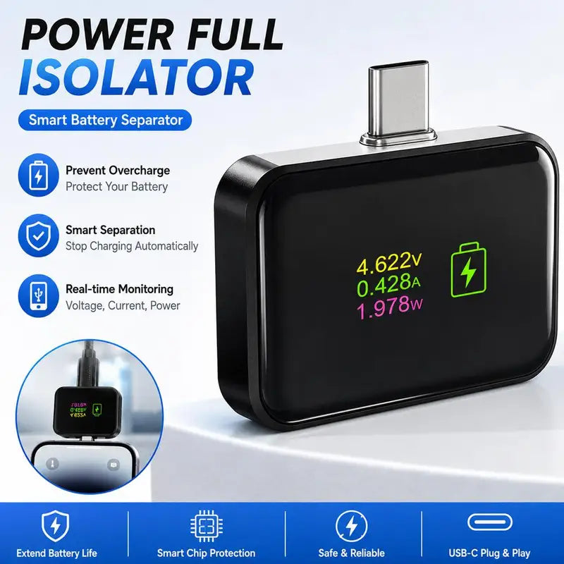 Smart Auto Power-Off Phone Charger 140W Fast Charging Adapter Digital Display