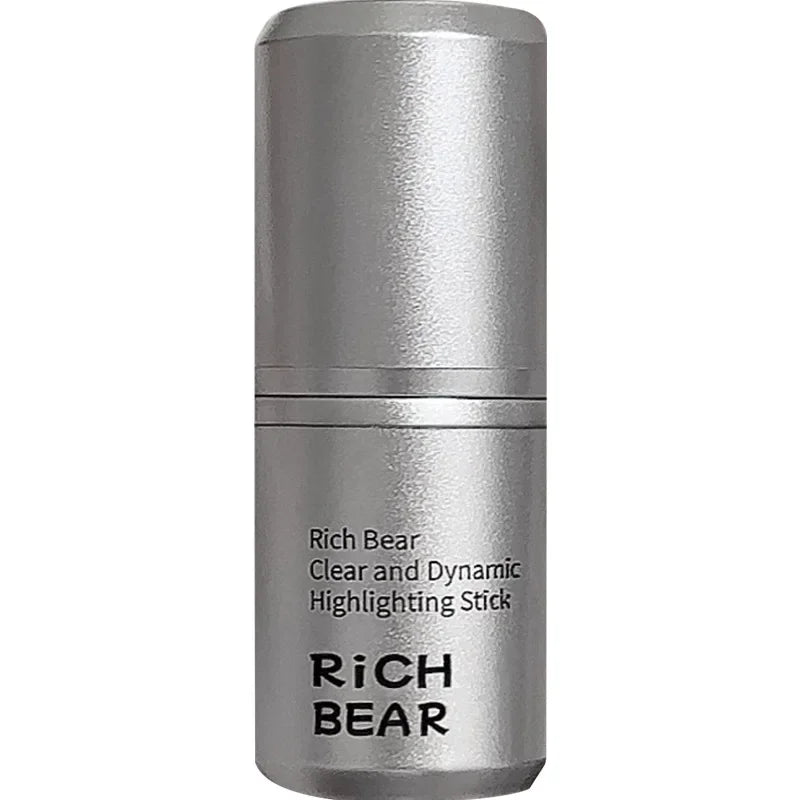 3-in-1 Highlighter Stick with Dewy Finish and Shimmer for Face Makeup