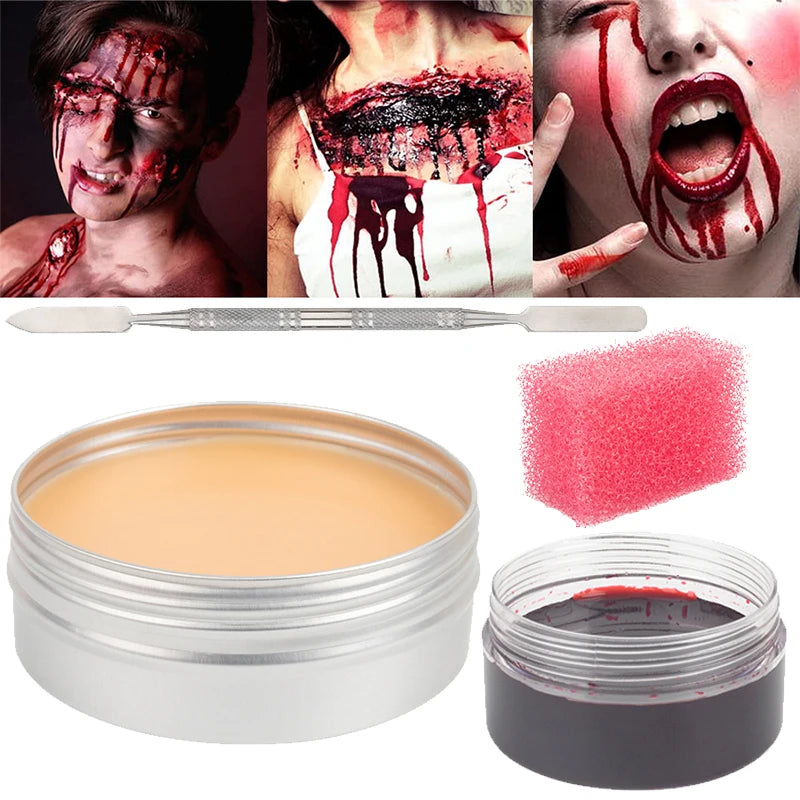 Special Effects Makeup Wax for Wounds & Scars Halloween Stage Body Face Paint