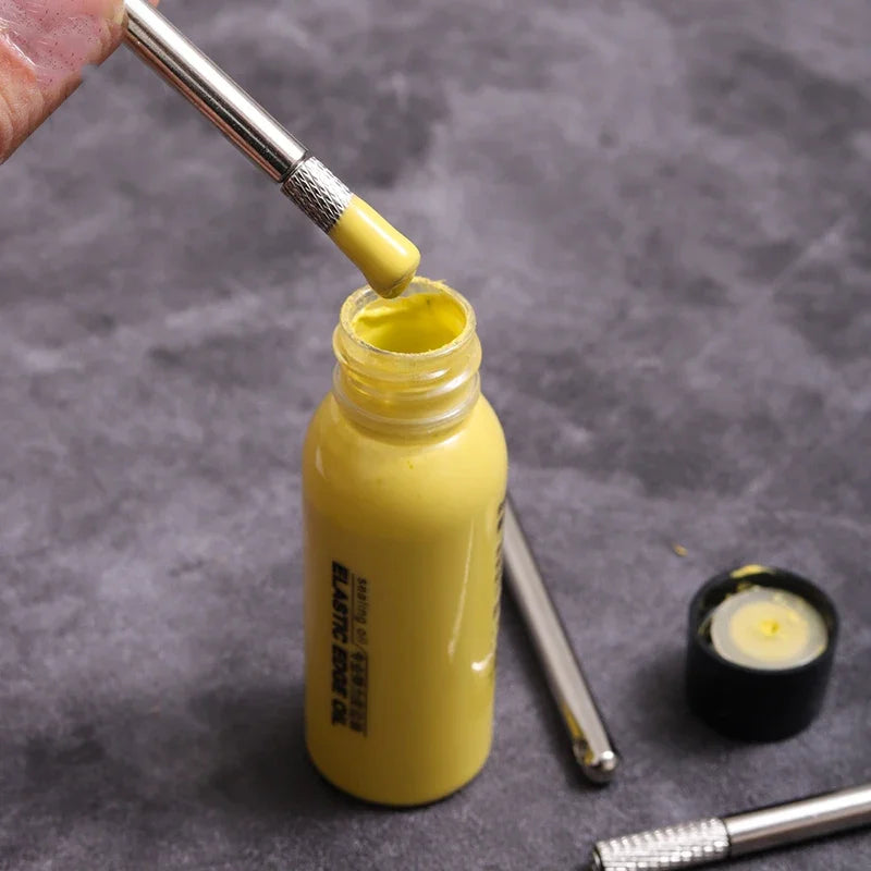 Leather Edge Paint Oil Dye - Professional Edge Dressing for Leather Craft & Shoe Repair