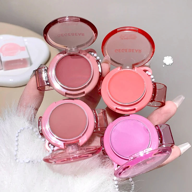 Multi-Use Lip & Cheek Cream Blush - Matte Lipstick & Rouge Makeup