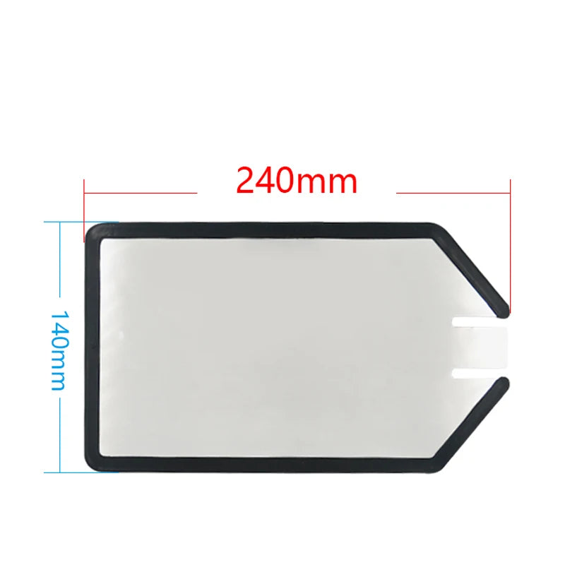 Reusable Patient Electrode Plate for Diathermy ESU with Cotton Cover - Multiple Colors