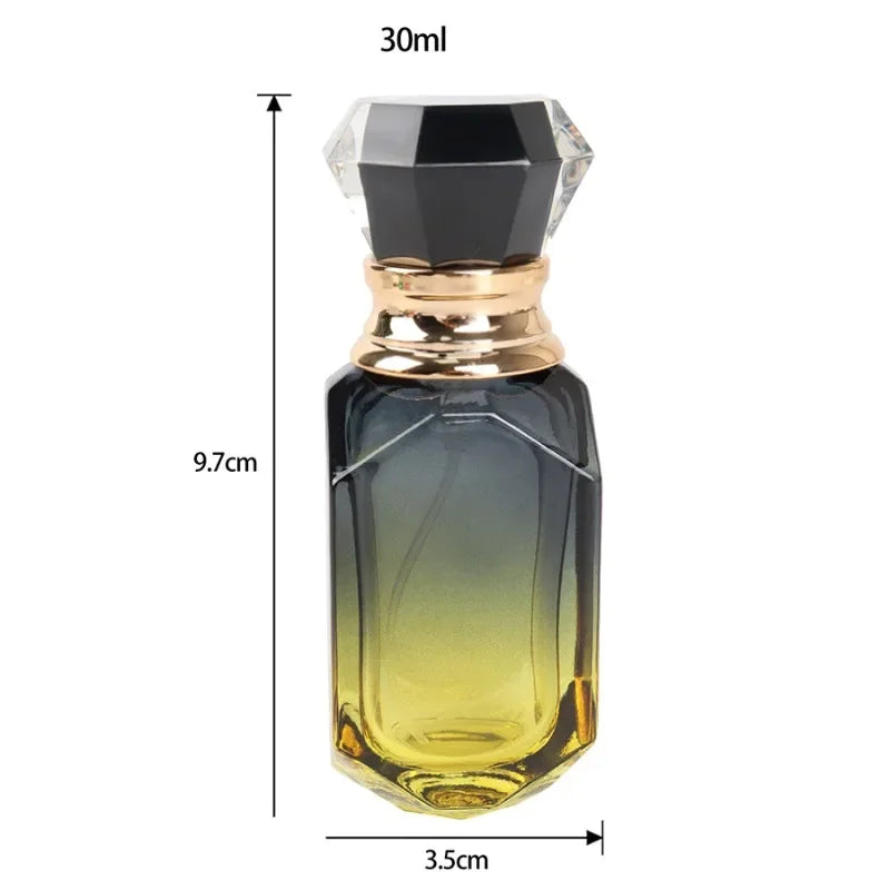 Portable Refillable Perfume Atomizer 30ml Spray Bottle for Travel & Cosmetics