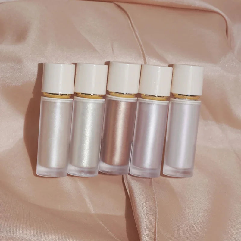 5ml Liquid Highlighter Makeup - Waterproof, Long-Lasting Face Shine & Glow