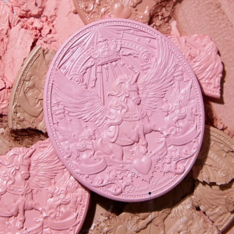 Buildable Waterproof Face Blush - Satin Finish, Skin-Adherent Makeup for Face