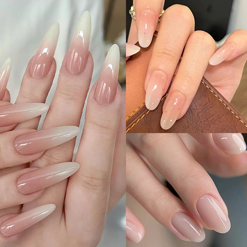 Nude Gel Nail Polish 5ml - Semi-Permanent Gradient UV & LED Nail Art