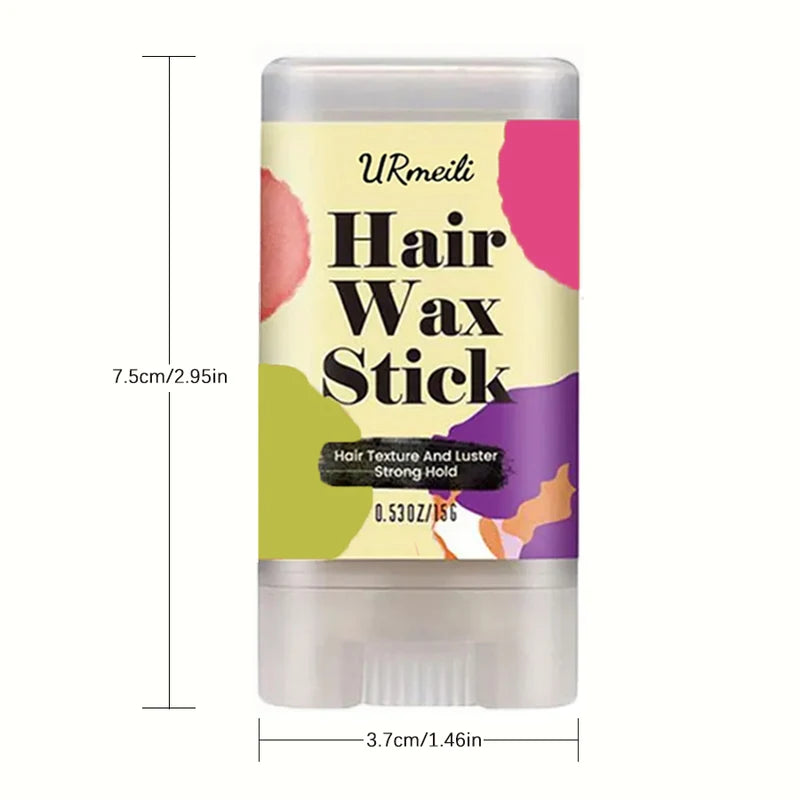 Strong Hold Hair Wax Stick for Styling & Neat Hair - Non-Greasy Pomade