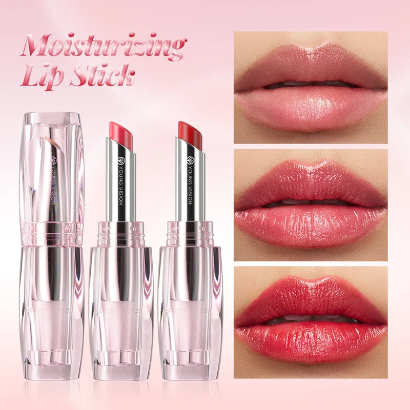 6 Colors Tinted Lip Balm Set - Moisturizing Lip Gloss with Shimmer Finish