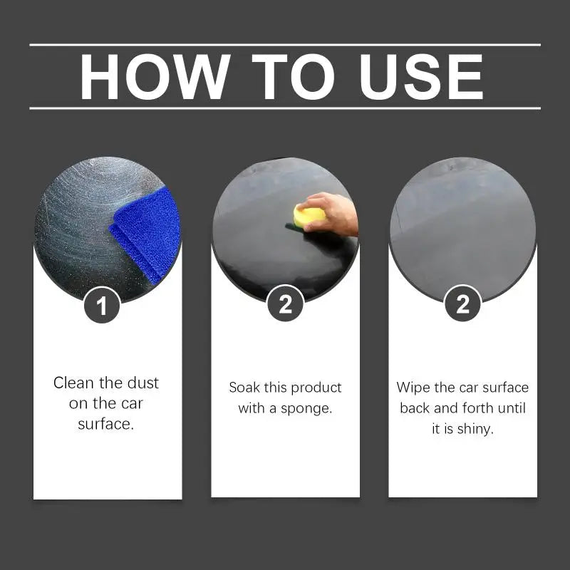 Ceramic Car Wax 100g Long-Lasting Paint Protection & Gloss Finish