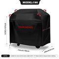 Outdoor Grill Cover Waterproof UV-Resistant 420D Oxford Windproof with Adjustable Straps