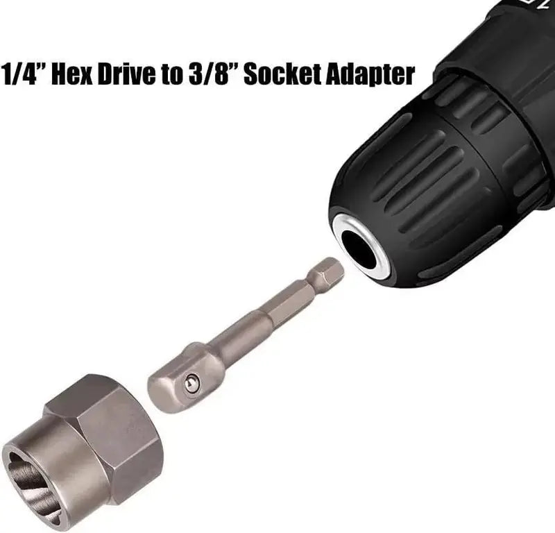14-Piece Lug Nut Removal Socket Set for Damaged, Rusted & Rounded Bolts
