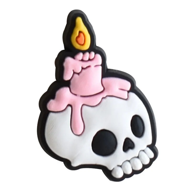 Halloween Witch Shoe Charms Pin for Crocs DIY Shoe Decor Party Gifts