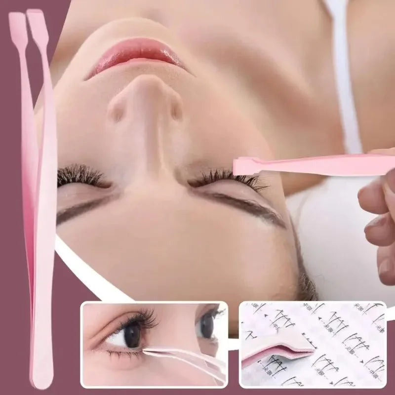 Eyelash Cluster Applicator Tweezer - Non-Slip, Travel-Friendly, Salon-Quality Lash Tool