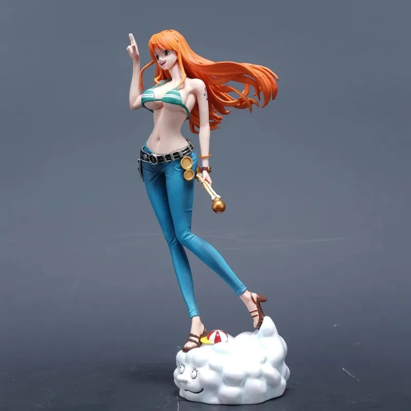 22cm Anime Nami Action Figure PVC Statue Collectible Model Toy Gift