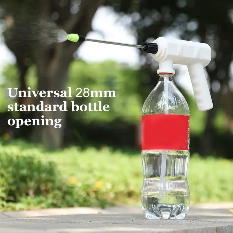 Electric Plant Watering Spray Bottle with USB Rechargeable Fogger for Indoor & Outdoor Gardening