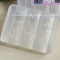 Cute Wings Nail Art Silicone Mold 3D Angel Wing Design Reusable Manicure Template