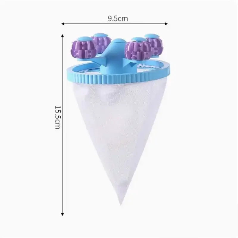 Reusable Laundry Filter Bag for Washing Machine Lint Pet Hair Dirt Collection