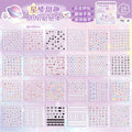 Mini Sticker Book for Kids 300+ DIY Scrapbooking Stickers Kawaii Dessert Journal Decals