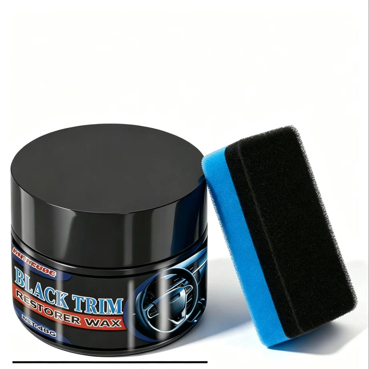48ml Tire Shine & Retreading Wax for Car Maintenance Long Lasting Stain Remover
