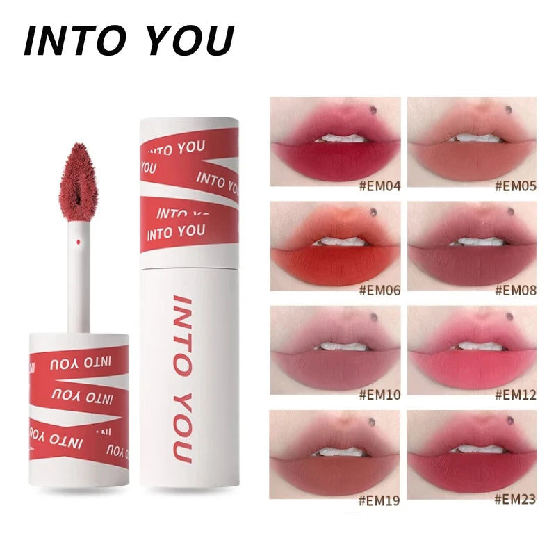 Waterproof Long Lasting Matte Lip Gloss with Velvet Finish - Lip Tint & Lipstick