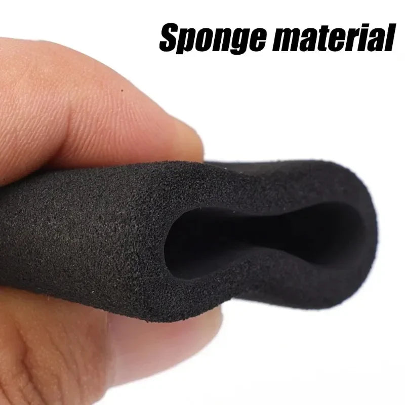 Universal Soft Foam Handlebar Grips for Motorbike Motorcycle Anti-Vibration Comfort Sleeves