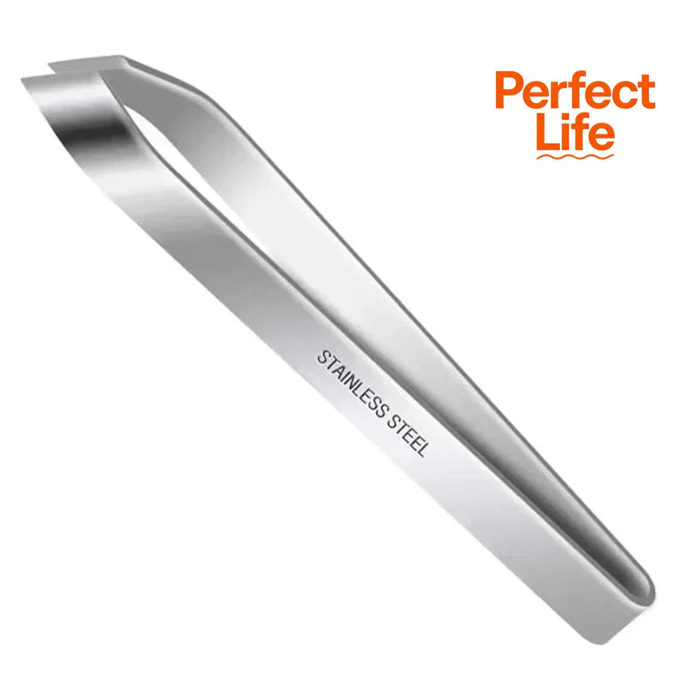 Stainless Steel Fish Bone Tweezers Pliers Kitchen Tool for Fish & Meat Removal