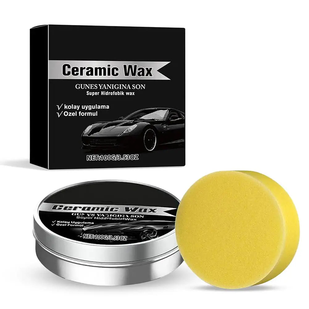 Ceramic Car Wax Coating Polish for Scratch Repair & Long-Lasting Shine