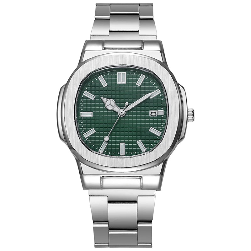 Minimalist Business Men's Quartz Watch - Trendy Fashion Timepiece