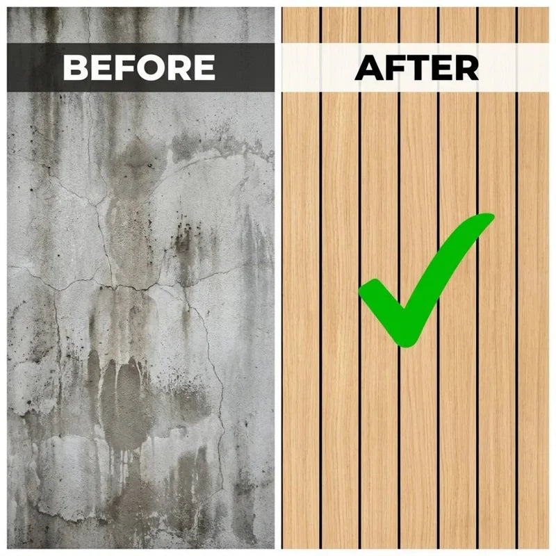 Self-Adhesive Wood Grain Wall Panel Wallpaper - Easy DIY Ceiling & Wall Decor