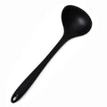 Large Silicone Soup Ladle with Long Handle Nonstick Heat Resistant Kitchen Utensil