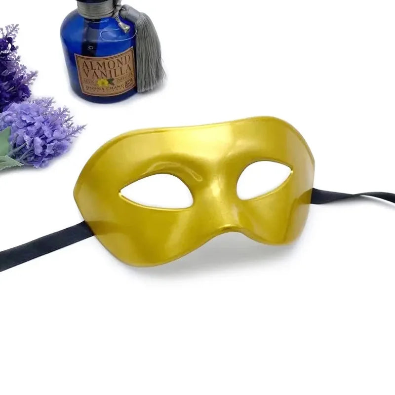 Unisex Masquerade Half Face Mask for Halloween & Party Decorations